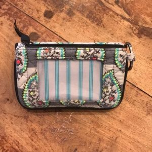 Vera Bradley Zip ID with pocket